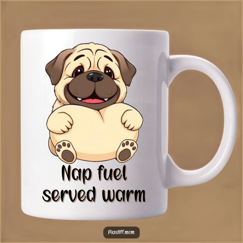Funny Kawaii Mastiff Gentle Giant Mug - Soft Pillow Dog Lover Gift