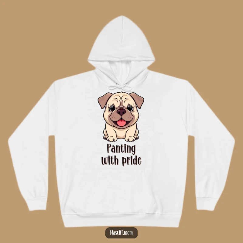 Cozy Funny Kawaii Mastiff Happy Pant Hoodie: Feel-Good Warmth