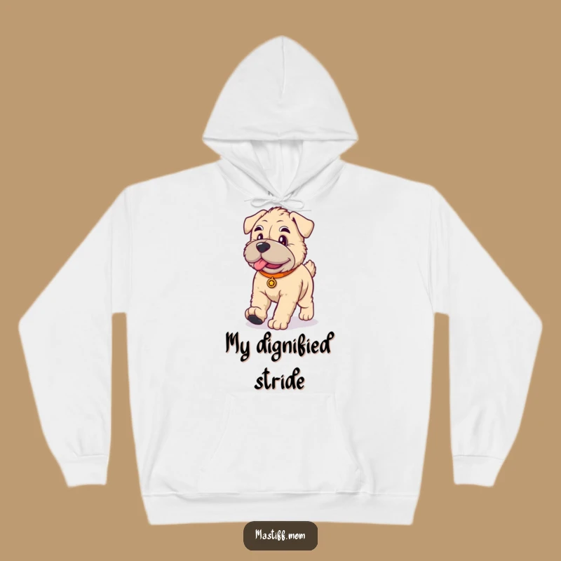 Funny Kawaii Mastiff Hoodie: Dignified Comfort, An Essential Funny Gift