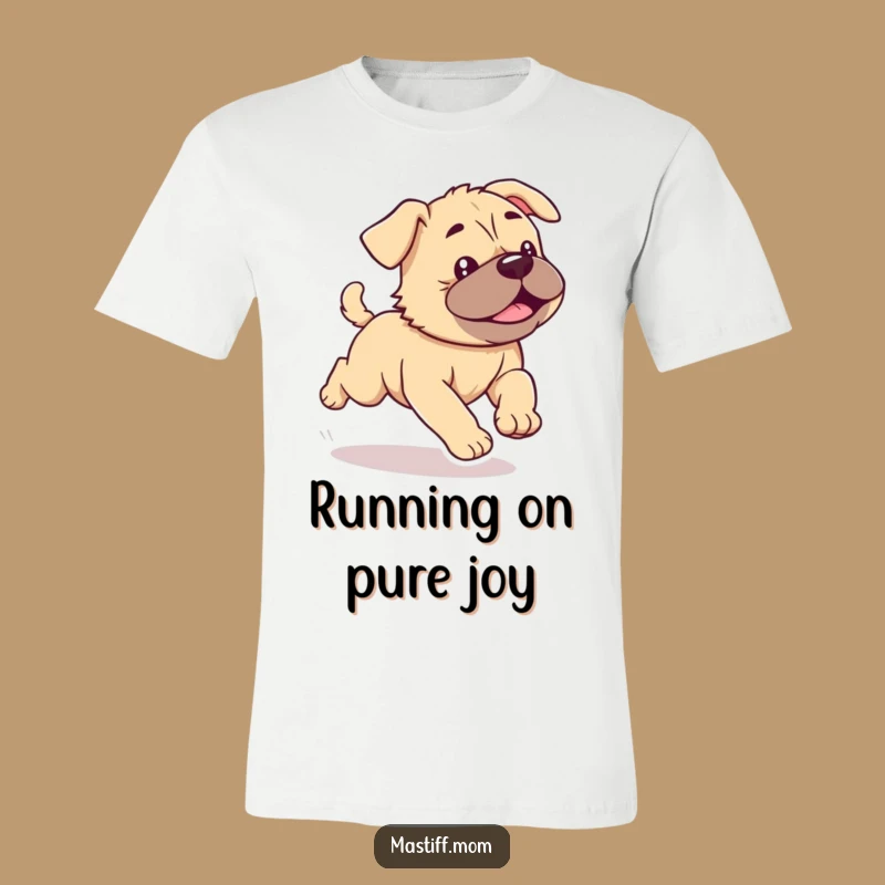 Funny Kawaii Mastiff T-Shirt: Wear Your Joyful Wiggles!